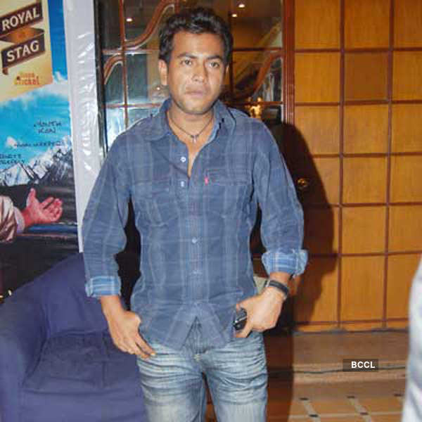 Rudranil Ghosh poses for the lensman during an event.