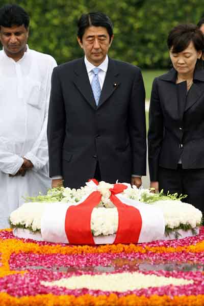 Japanese PM in India