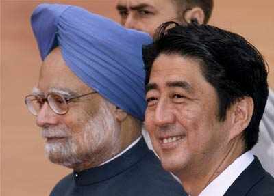 Japanese PM in India