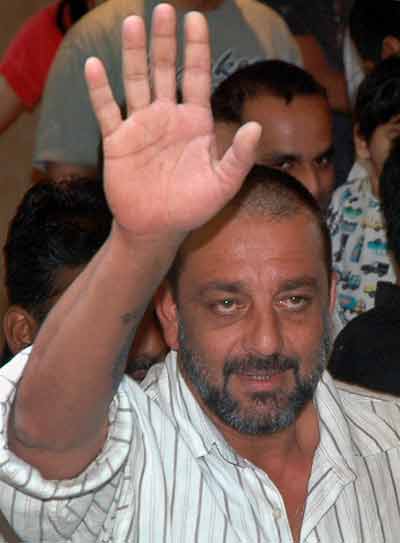 Sanjay Dutt out of Jail