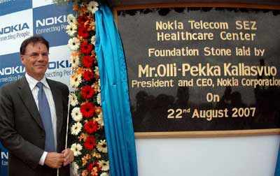 Nokia opens Healthcare Centre
