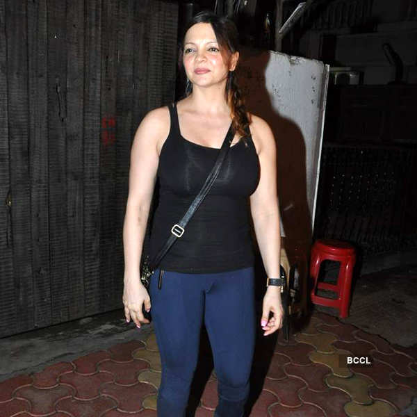 Fitness expert Deanne Pandey during Chunky Pandeys bday party held in Mumbai on September 25 2013
