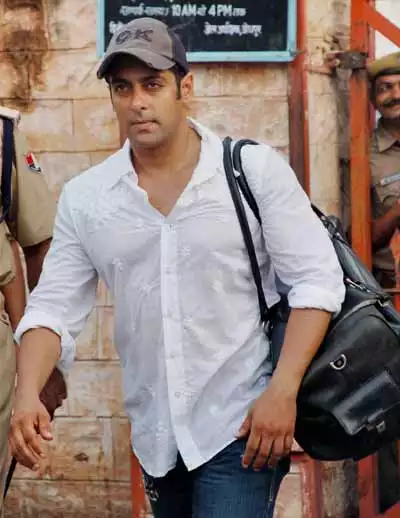 Salman Khan walks out of Jail