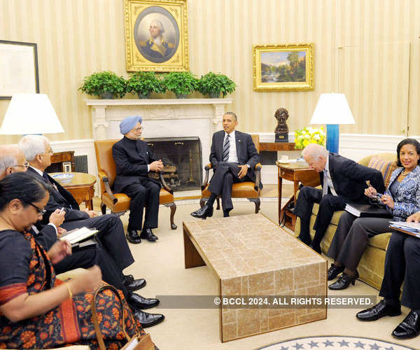 Manmohan Singh at UN, White House