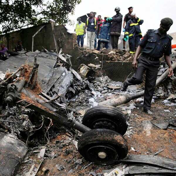 Plane crash in Nigeria kills 15