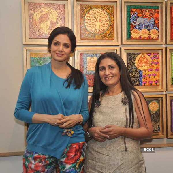 Sridevi inaugurates an exhibition