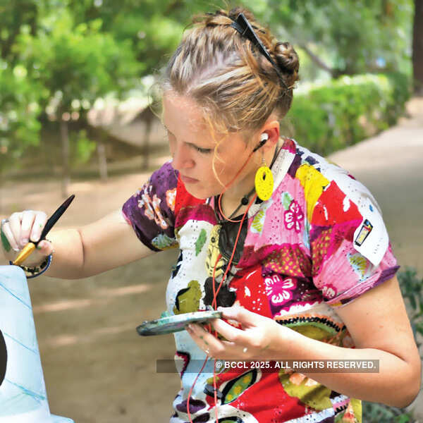 Public art event @ Lodhi Gardens