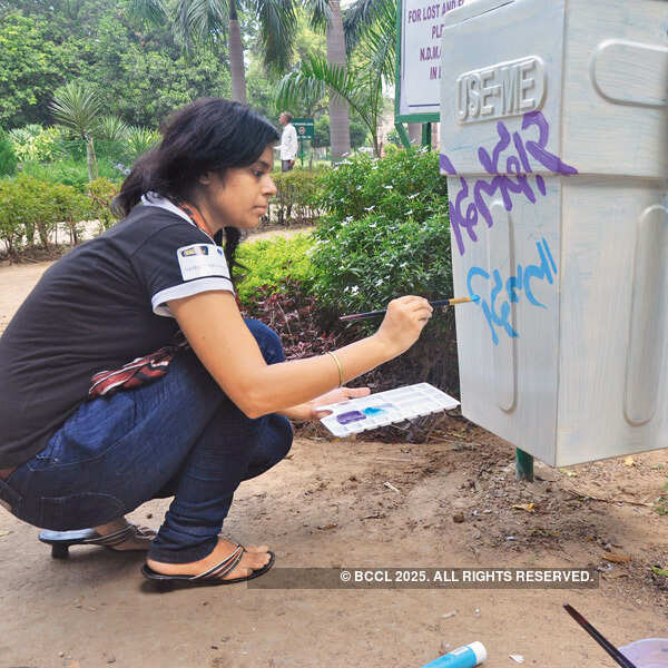 Public art event @ Lodhi Gardens
