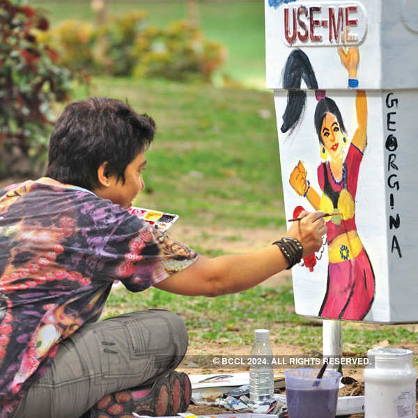 Public art event @ Lodhi Gardens