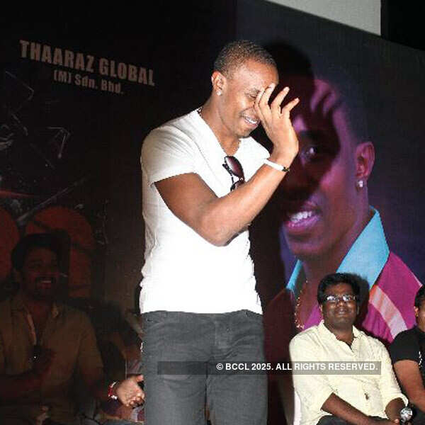 Cricketer Bravo at ULA press meet