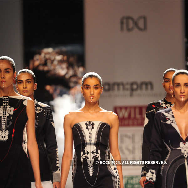 Binal showcases a creation by fashion designers Ankur Modi and Priyanka ...