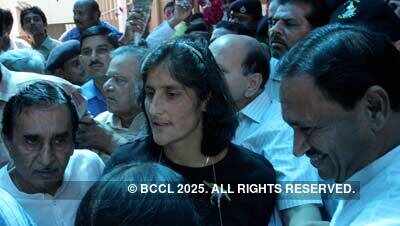 Sunita William visits Ahmedabad