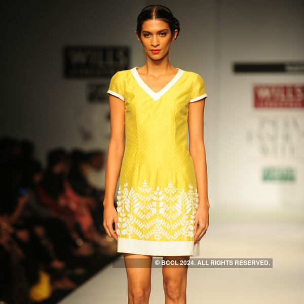 Amit Ranjan walks the ramp for fashion designer Samant Chauhan on Day 2 ...