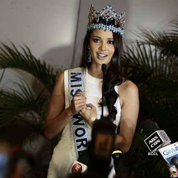 Miss World Megan Young returns home