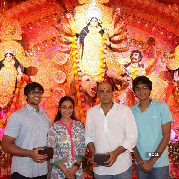 Celebs at Durga Puja