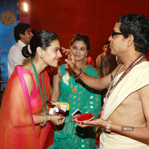 Celebs at Durga Puja