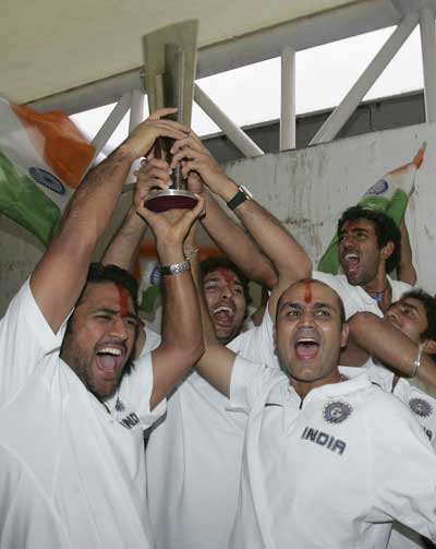 Team India in Mumbai