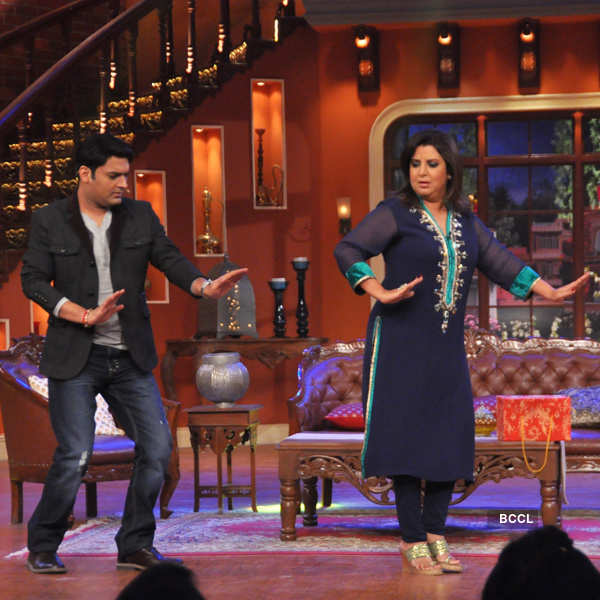 Comedy Nights With Kapil: On the sets