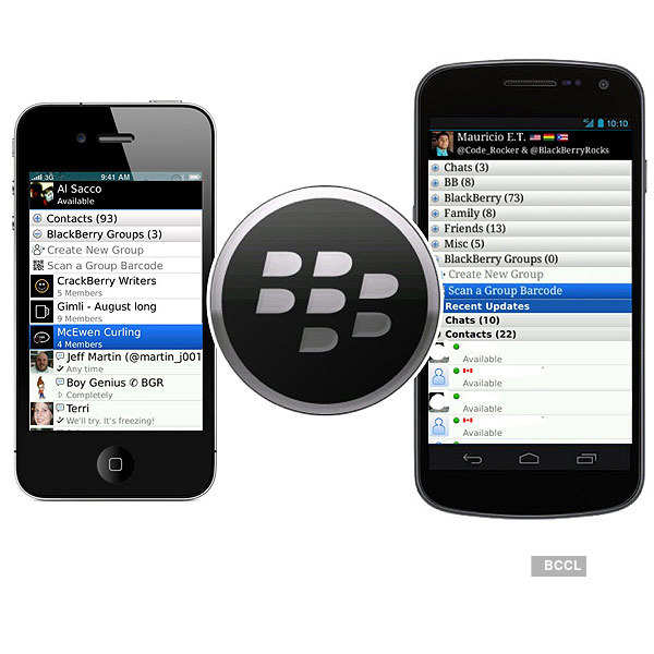 BBM now on iOS, Android devices