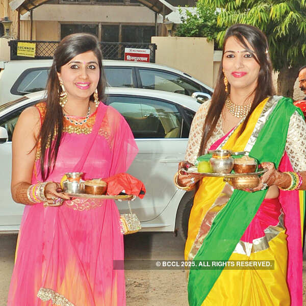 Karva Chauth celebrations at Chanda household