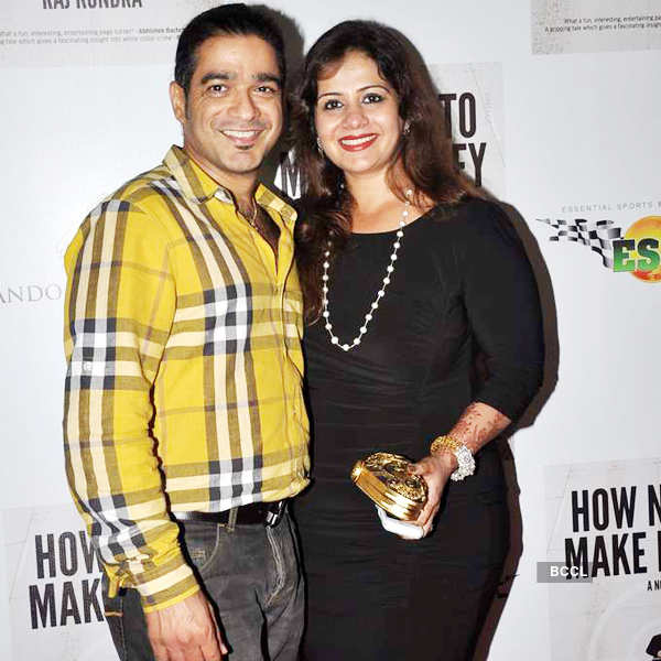 Raj Kundra's book success party