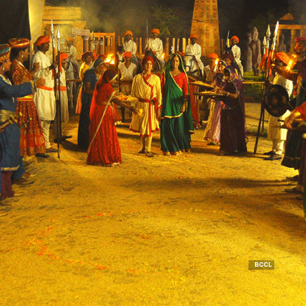 Maharana Pratap: On the sets