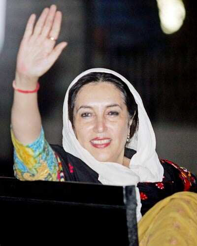 Benazir arrived in Islamabad