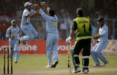India beat Pakistan