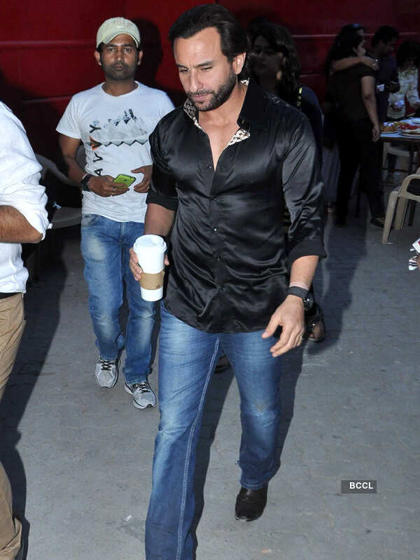 Saif Promotes Bullet Raja