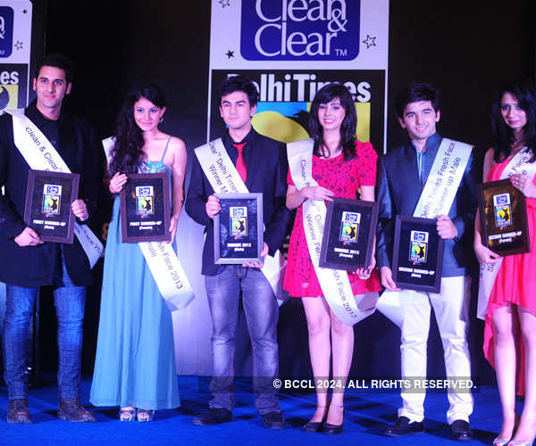 Delhi Times Clear and Clear Fresh Face 2013: Final Winners