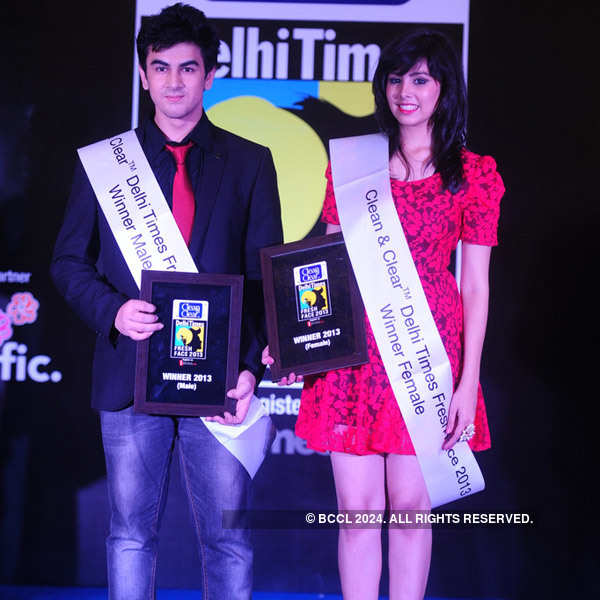 Delhi Times Clear and Clear Fresh Face 2013: Final Winners