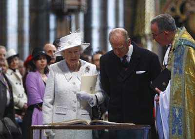 Queen's diamond wedding anniversary celebrations
