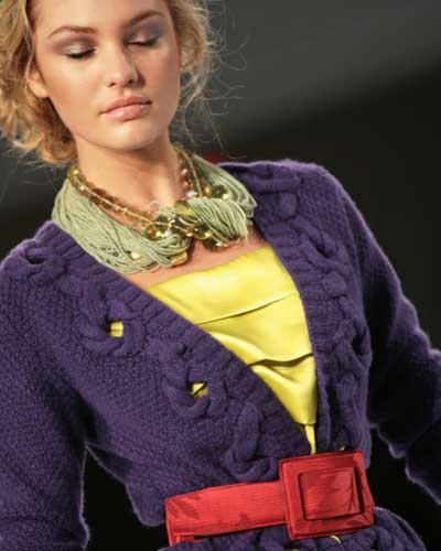 Oscar de la Renta's '08 collection