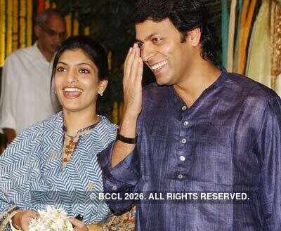 Aarti Sanghi's mehendi party