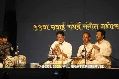 Gaikvad brothers perform