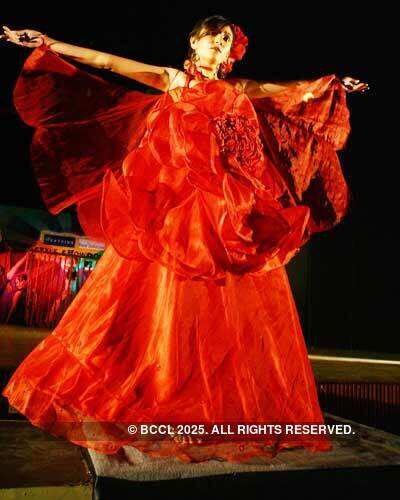 College fashion show