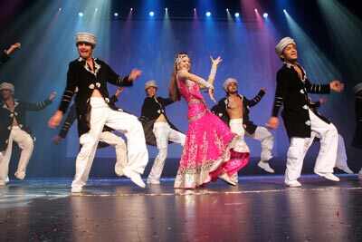 Shilpa Shetty at 'Miss Bollywood'