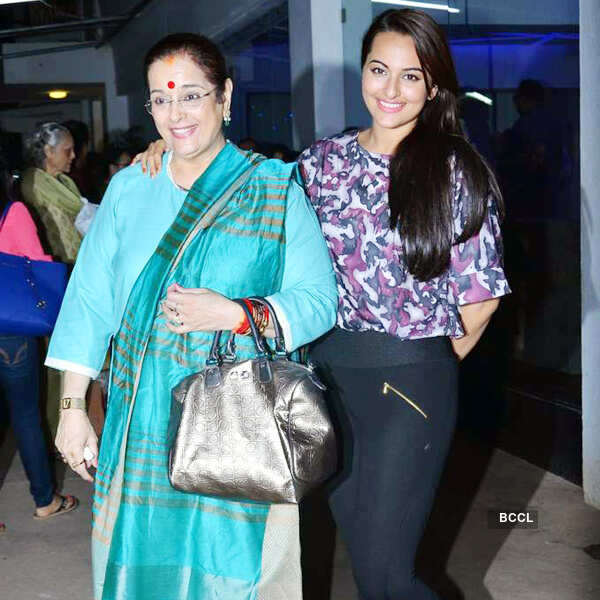 Sonakshi watches Bullet Raja