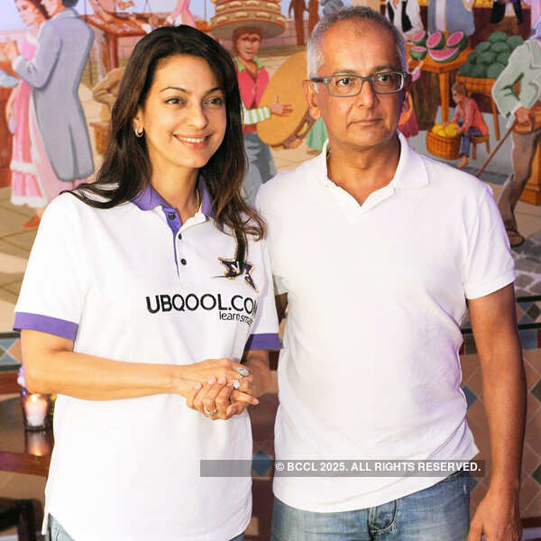 Juhi Chawla and Jai Mehta