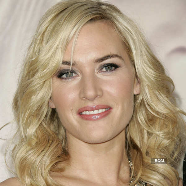 Oscar winner actress Kate Winslet is a brainy blonde she was known for her  curvy figure and platinum blonde hair.