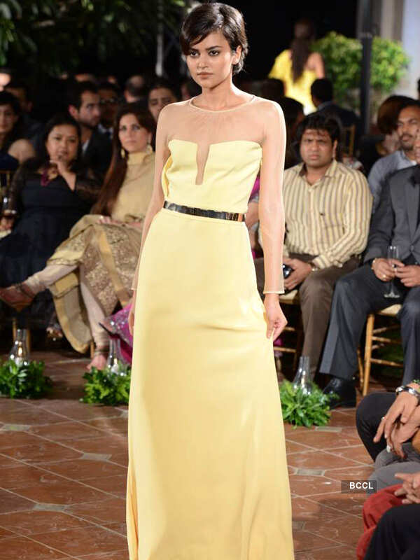 Aditi walks for Spanish show