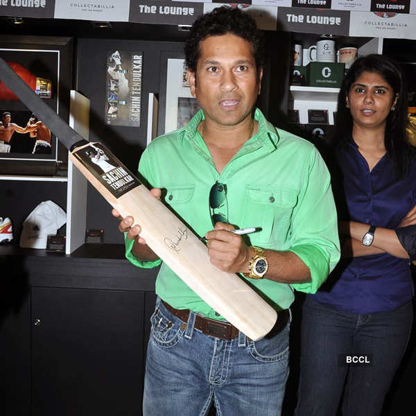 Sachin @ promotional event