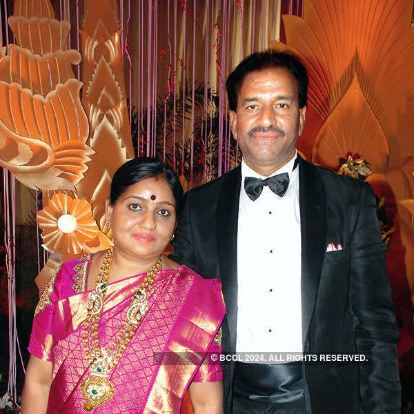 Poornima-Vinay's wedding reception