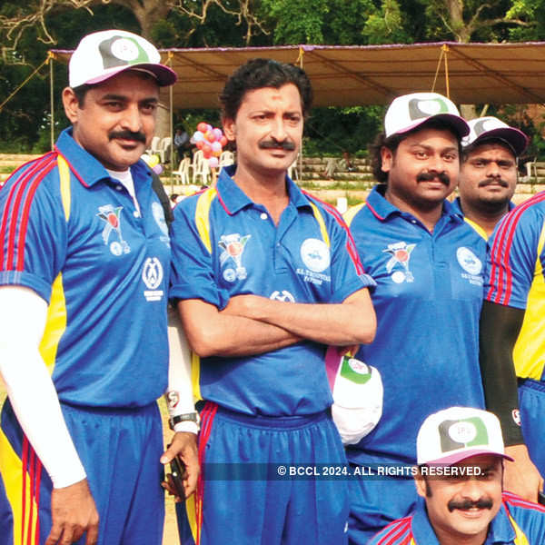 Stars at a cricket tournament