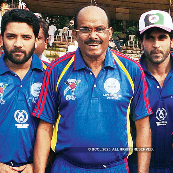 Stars at a cricket tournament