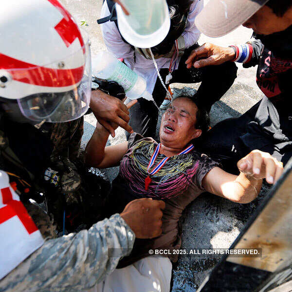 Protest clashes shake Thai capital