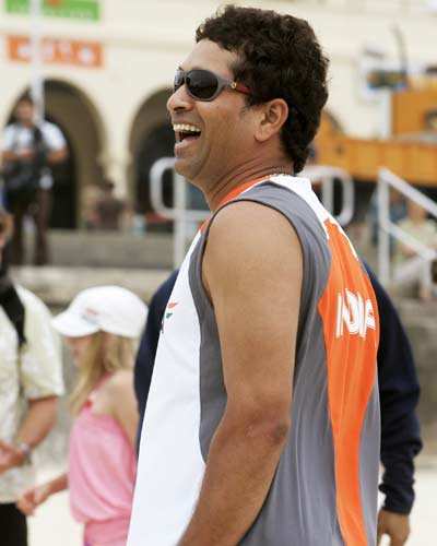 Team India on Bondi Beach