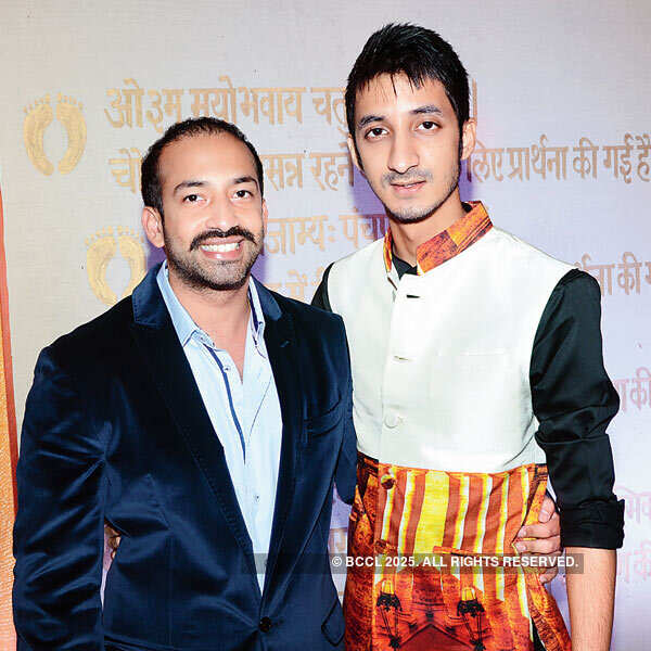 Sahil Vidhate and Radhika Guram's wedding party