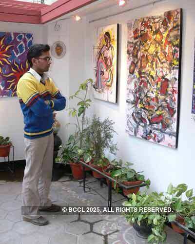 Painting exhibition by DAV College