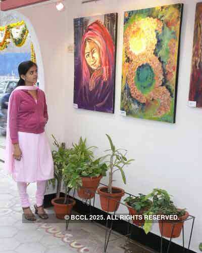 Painting exhibition by DAV College